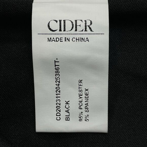 Cider Sequin Cropped Halter Top Women's XL Black Silver Rockerchic Punk Glamgoth - Picture 4 of 13